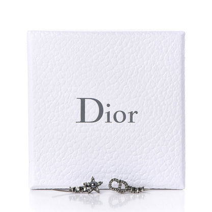 Christian Dior Metal Crystal J'Adior Earrings Ruthenium 5 of 5