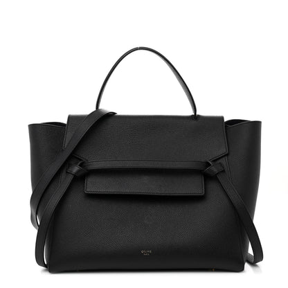 Celine Grained Calfskin Mini Belt Bag Black 1 of 11