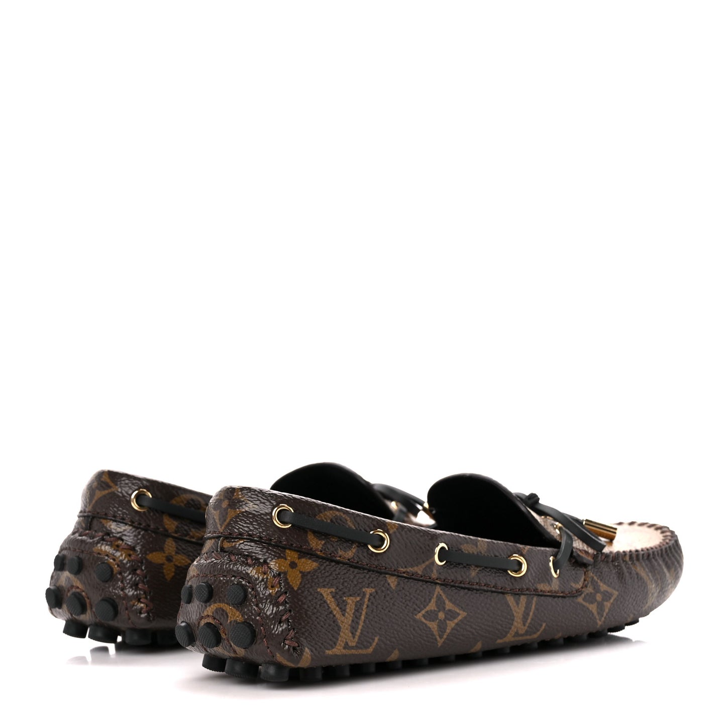 Patent Reverse Monogram Gloria Loafers 37