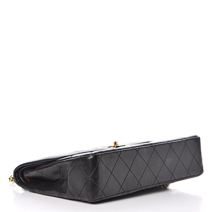 Chanel Lambskin Quilted Medium Double Flap Bag Black 4 of 19