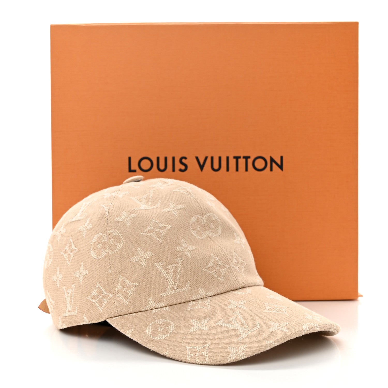 Louis Vuitton Cotton Monogram Essential Cap M Beige 9 of 9