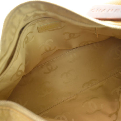 Chanel Caviar CC Wood Chain Hobo Maize 8 of 9