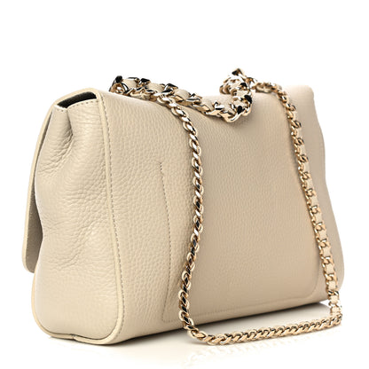 Mulberry Small Classic Grain Calfskin Medium Lily Flap Grey 3 of 11
