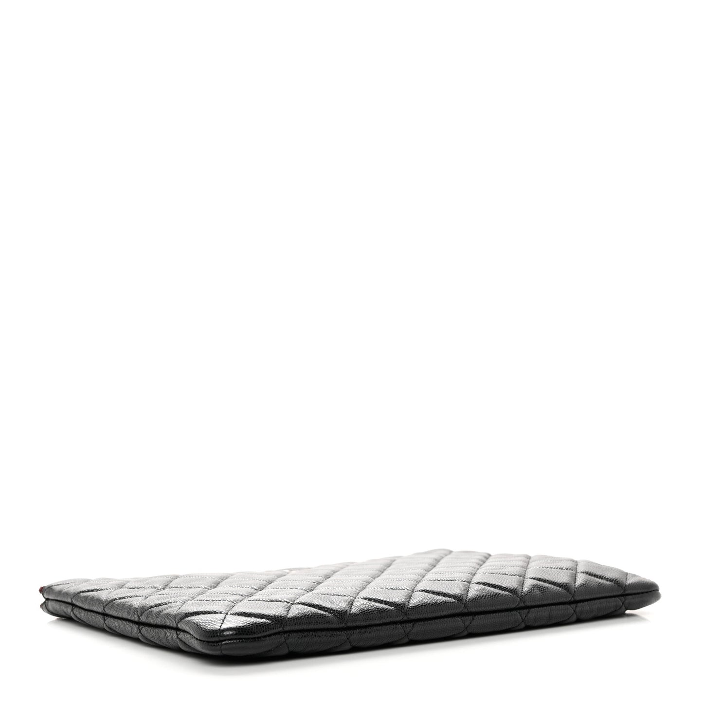 Caviar Quilted Medium Cosmetic Case Black
