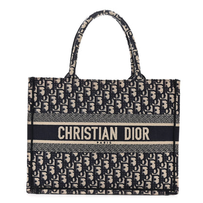 Christian Dior Oblique Medium Book Tote Blue Multicolor 1 of 11