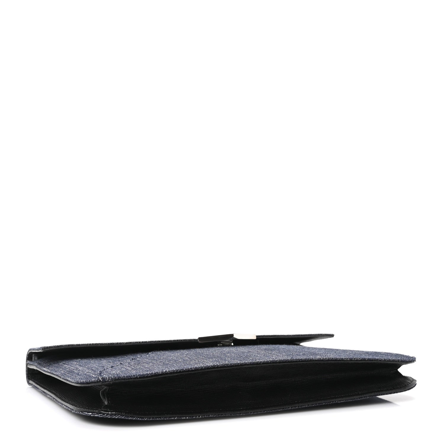 Fendi Denim 2Jours Clutch Blue Black 1851648 – FASHIONPHILE