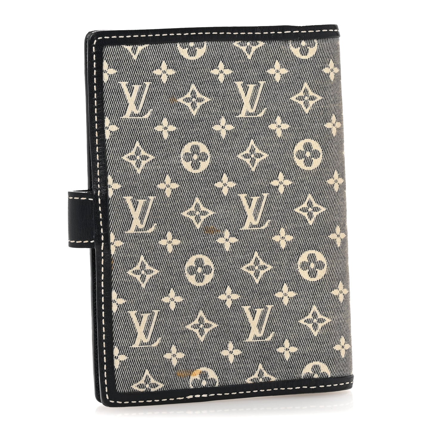 Mini Monogram Small Ring Agenda Cover Blue