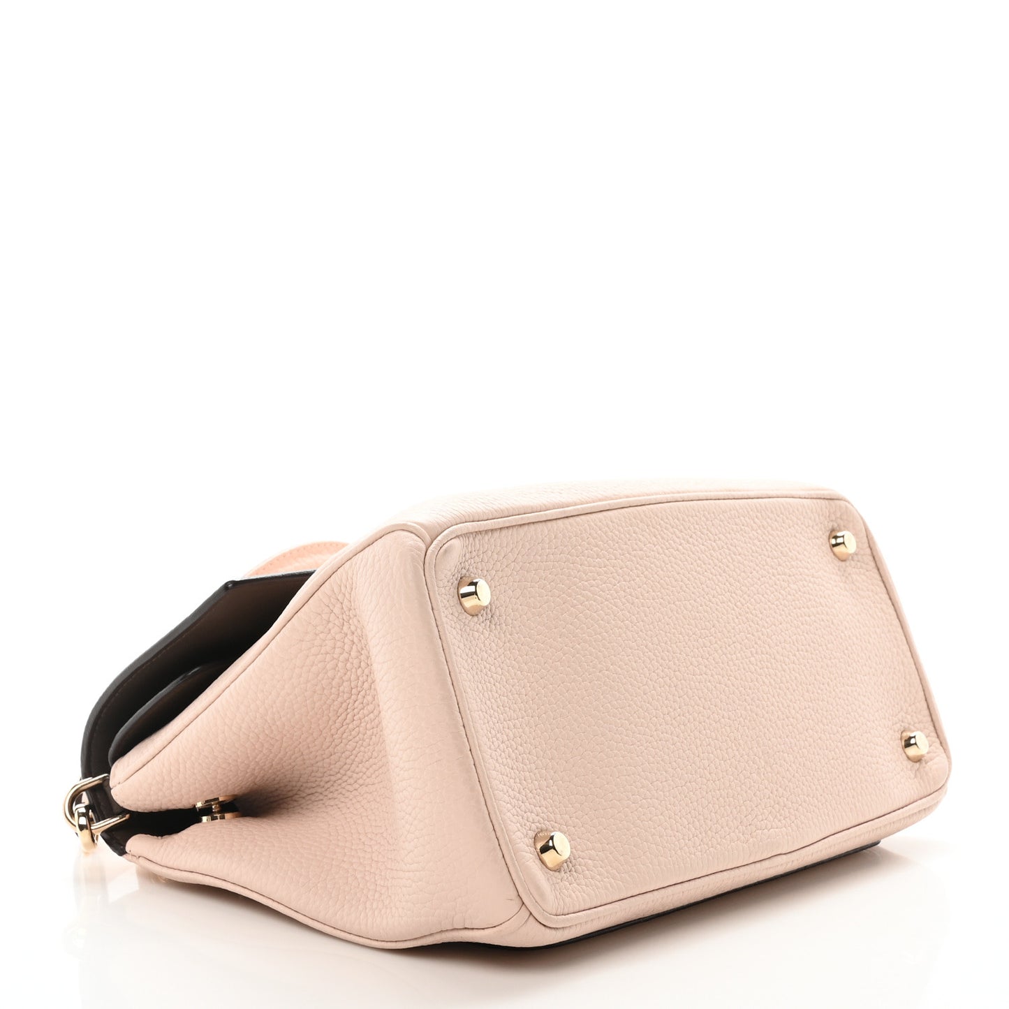 Bullcalf Small Be Dior Flap Rose Poudre