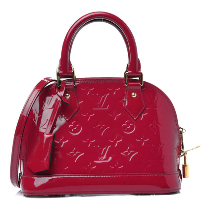 Louis Vuitton Vernis Alma BB Rose Indien 1 of 6