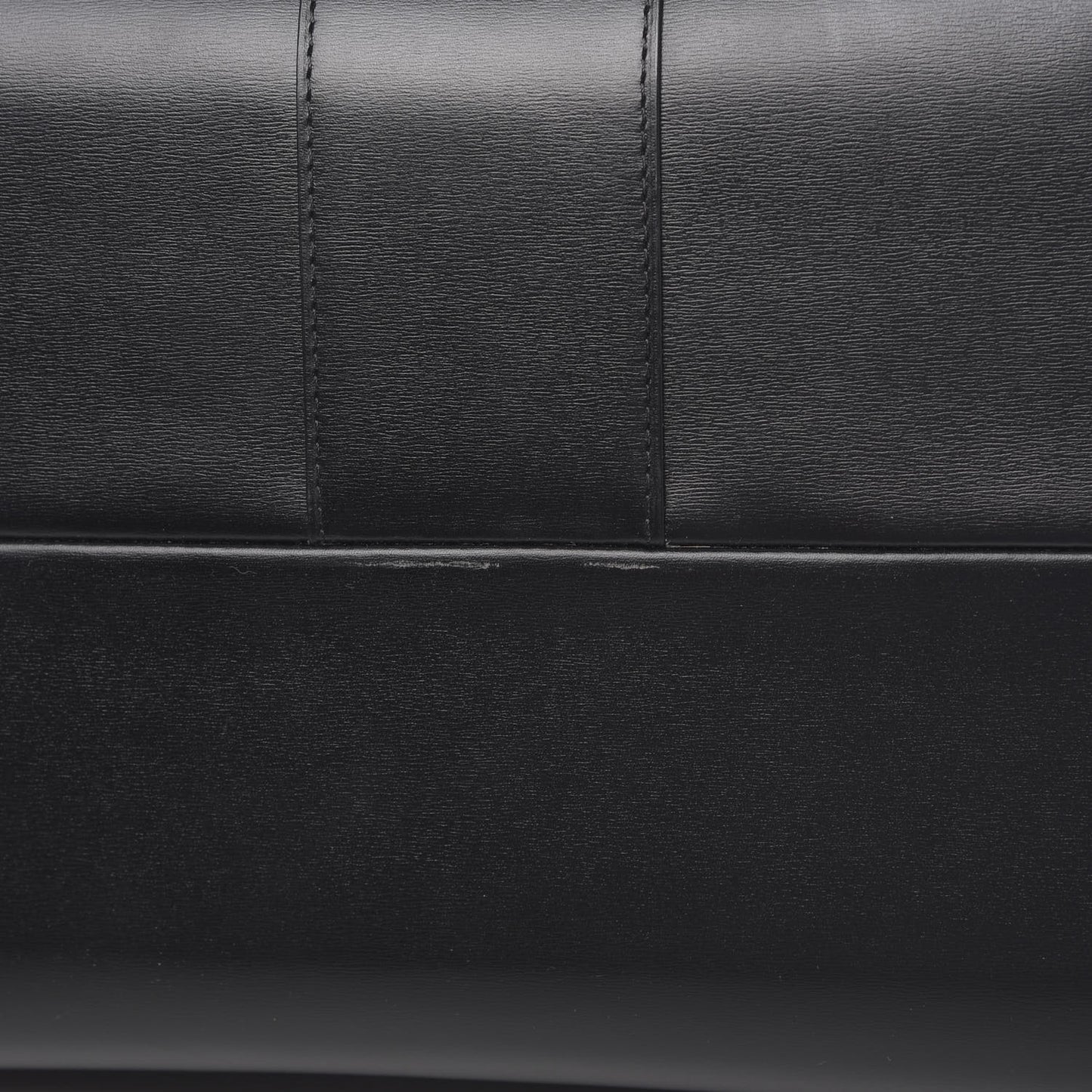 Calfskin GM L'Humour Brillant Satchel Black
