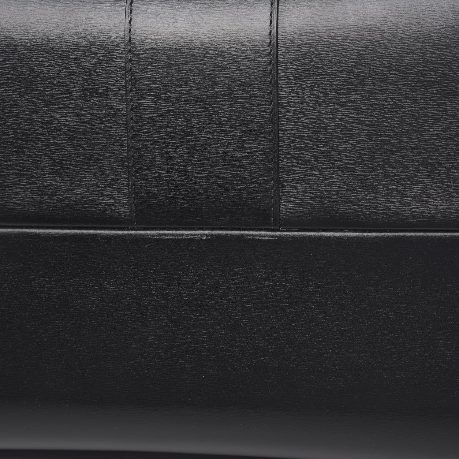Delvaux Calfskin GM L'Humour Brillant Satchel Black 9 of 10