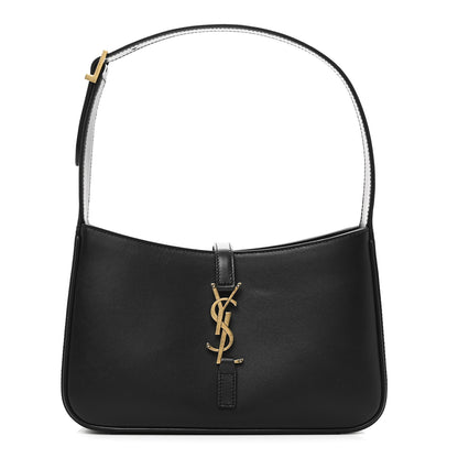 Saint Laurent Smooth Calfskin Le 5 A 7 Hobo Black 1 of 11