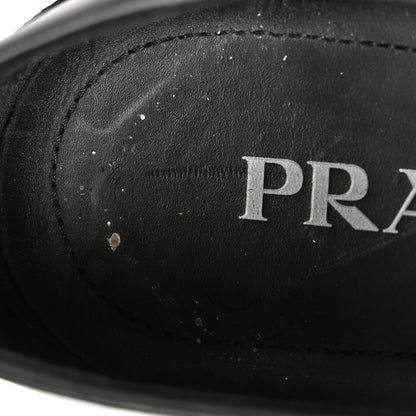 Prada Calfskin Mens Slip On Sneakers 8 Black 10 of 15