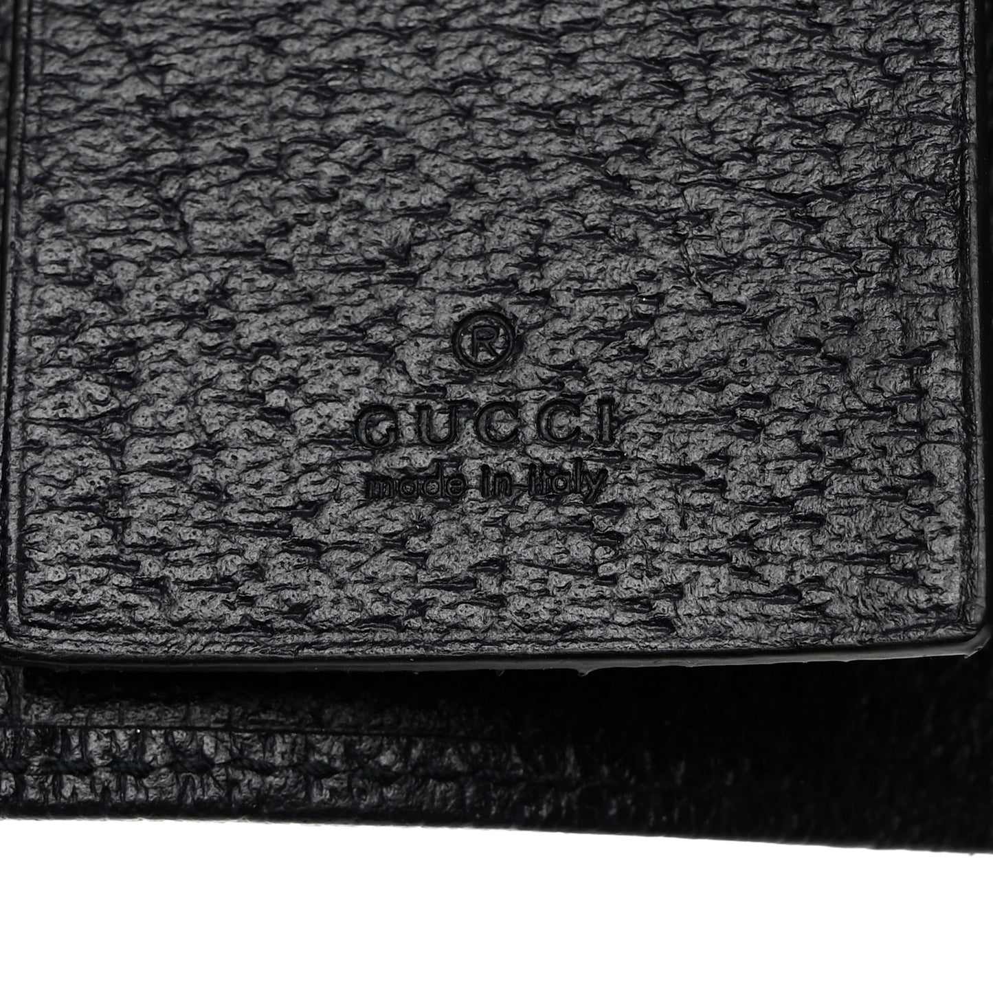 GG Supreme Monogram Web Ophidia 6 Key Holder Case Beige Blue