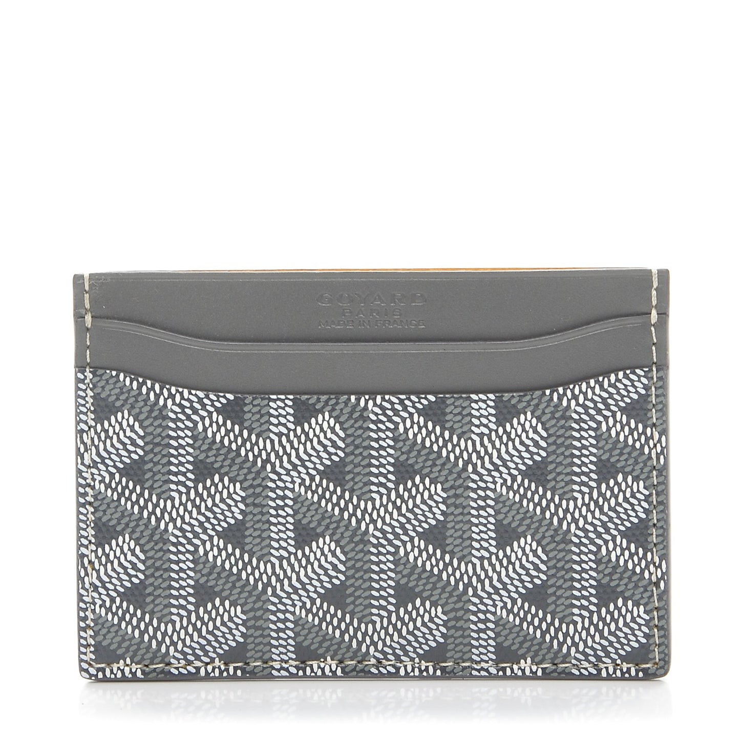 Goyardine Saint Sulpice Card Holder Grey