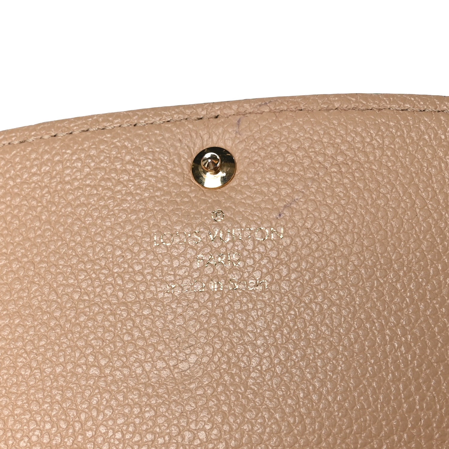 Louis Vuitton Empreinte Emilie Wallet Black Dune 7 of 8