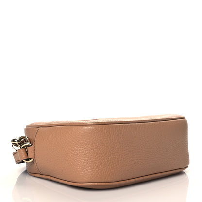 Gucci Pebbled Calfskin Small Soho Disco Bag Camelia 4 of 11