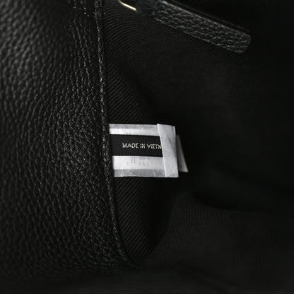 Marc Jacobs Grained Calfskin  Glam Studs The Sack Bag Black 7 of 10