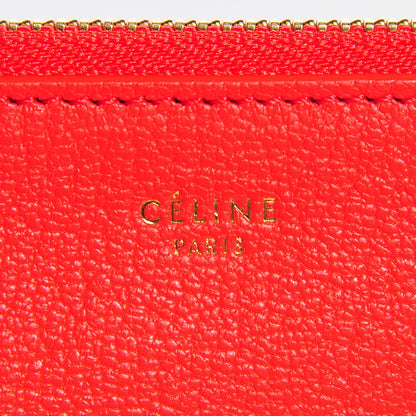 Celine Goatskin Small Trio Crossbody Bag Alizarin 8 of 9