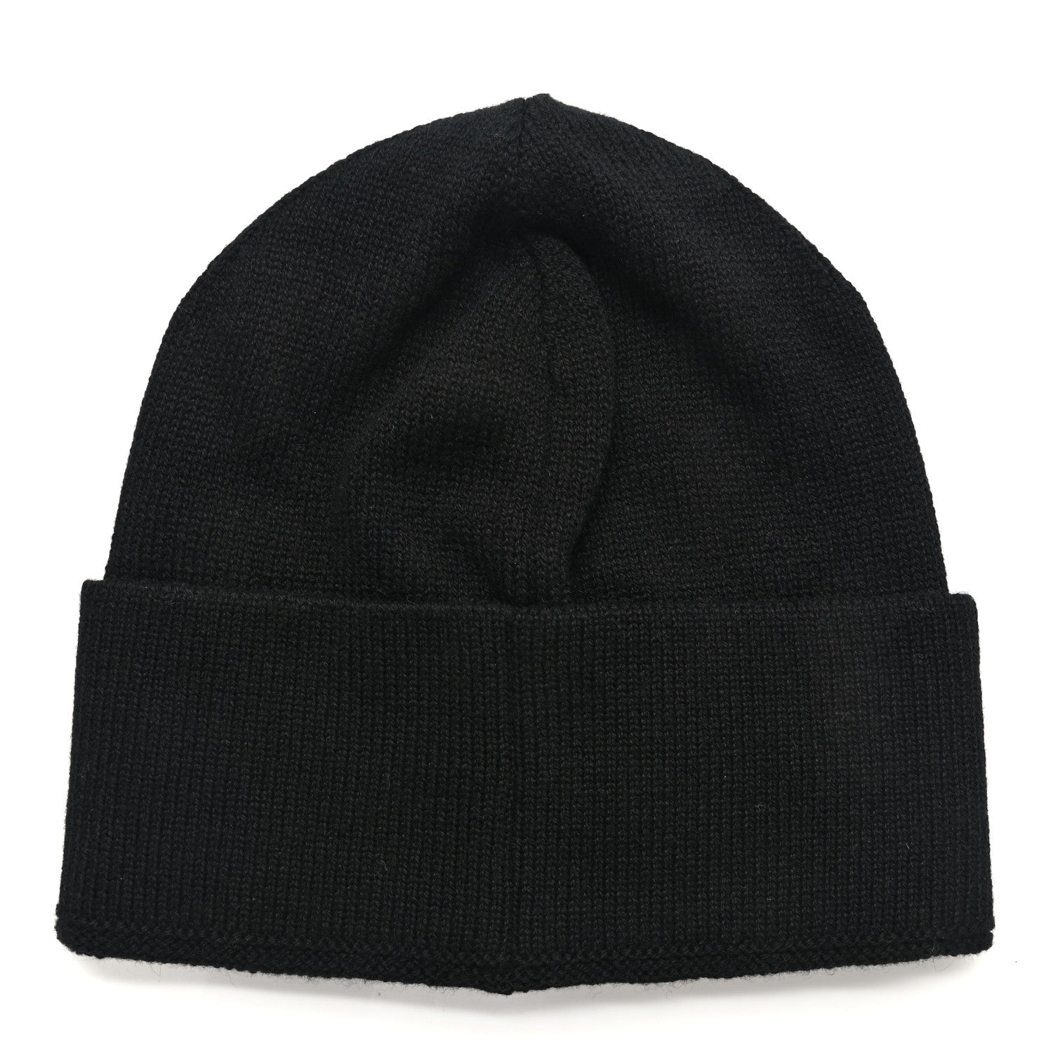 Chanel Cashmere CC Beanie Hat Black Gold 3 of 6