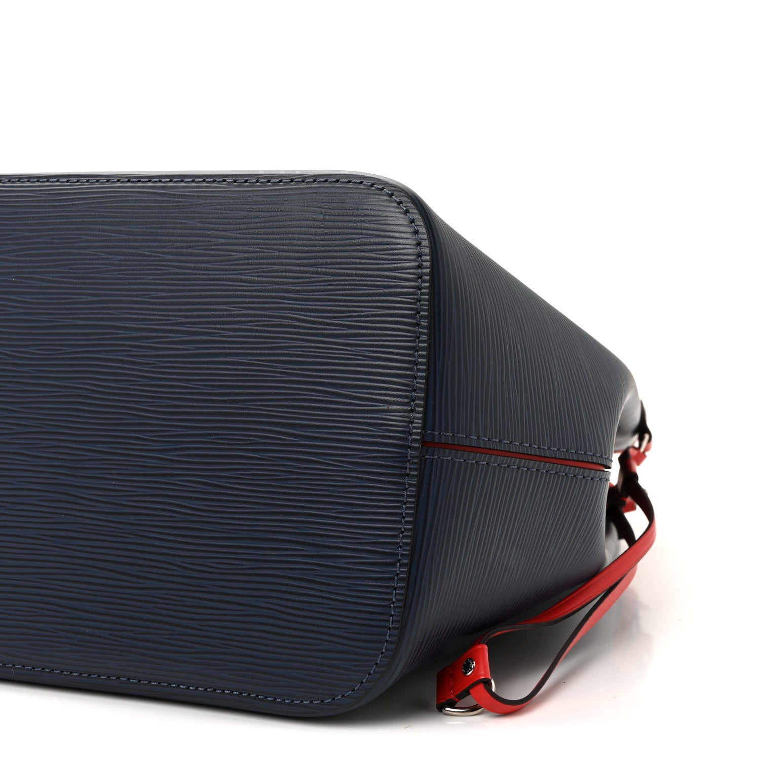Louis Vuitton Epi Neverfull MM Indigo Coquelicot 10 of 10