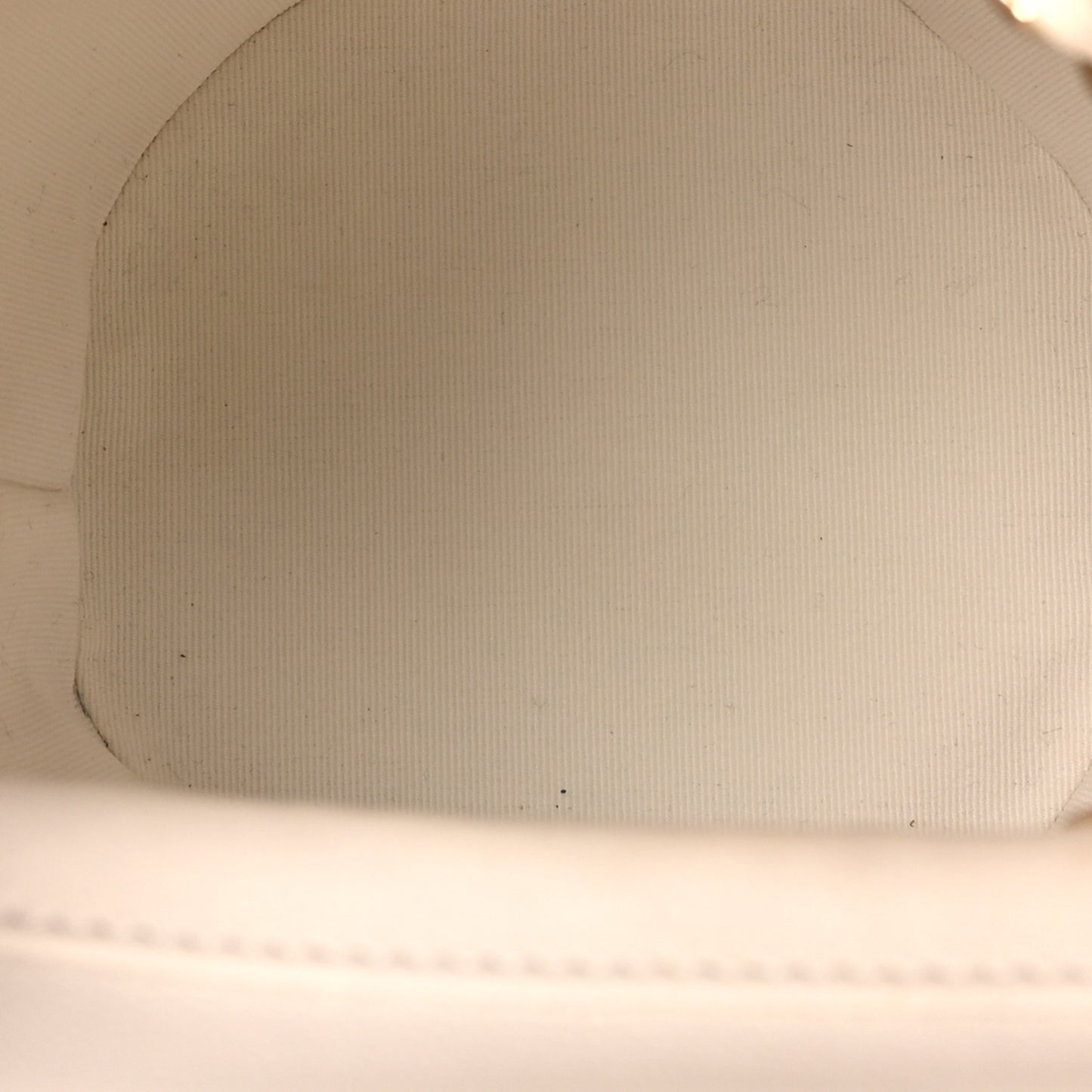 Caviar Quilted Pockets Backpack White