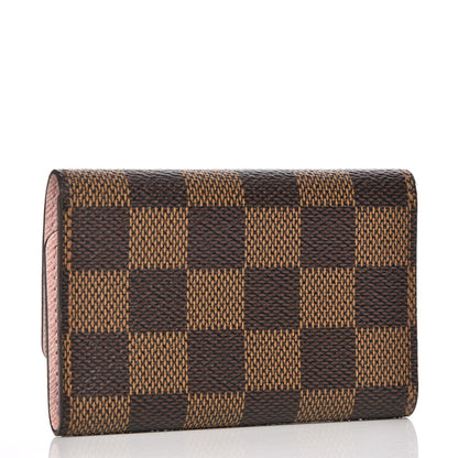 Louis Vuitton Damier Ebene Multicles 6 Key Holder Rose Ballerine 3 of 9