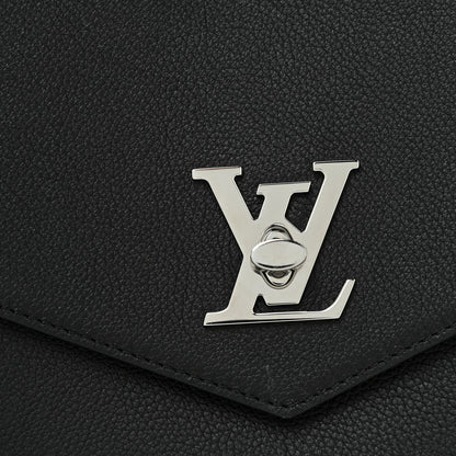 Louis Vuitton Soft Calfskin My Lockme Top Handle Black 6 of 17