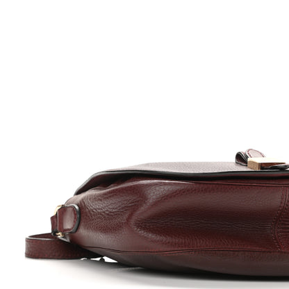 Mulberry Soft Small Grain Tessie Satchel Oxblood 8 of 9