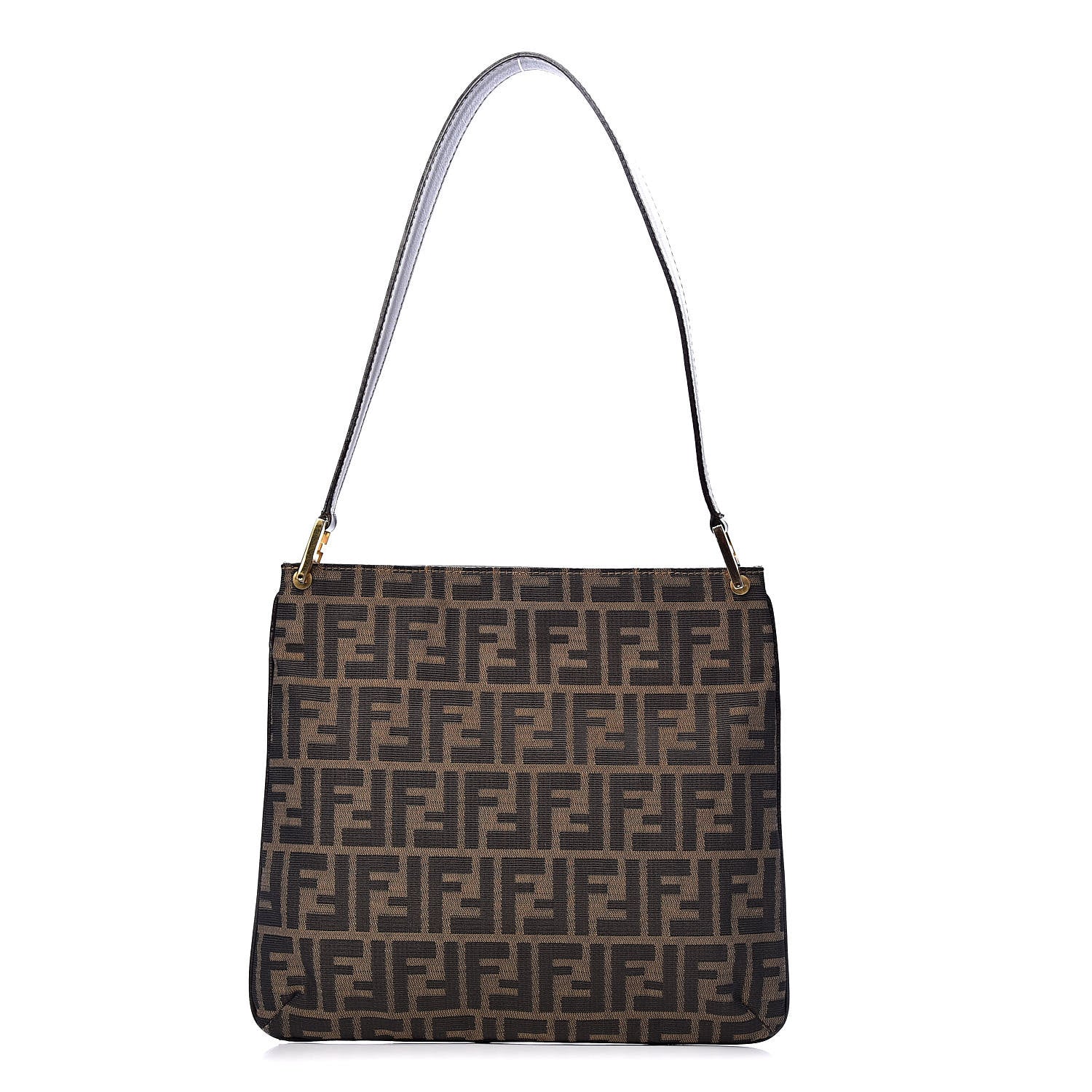 Fendi Zucca Shoulder Bag Tobacco 1 of 10