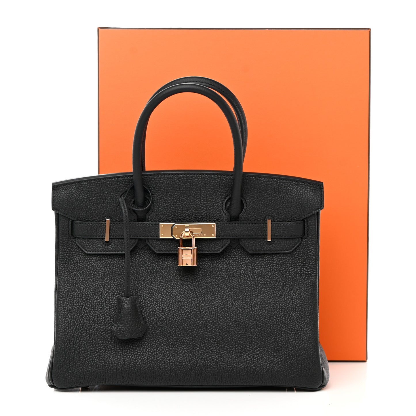 Togo Birkin 30 Black