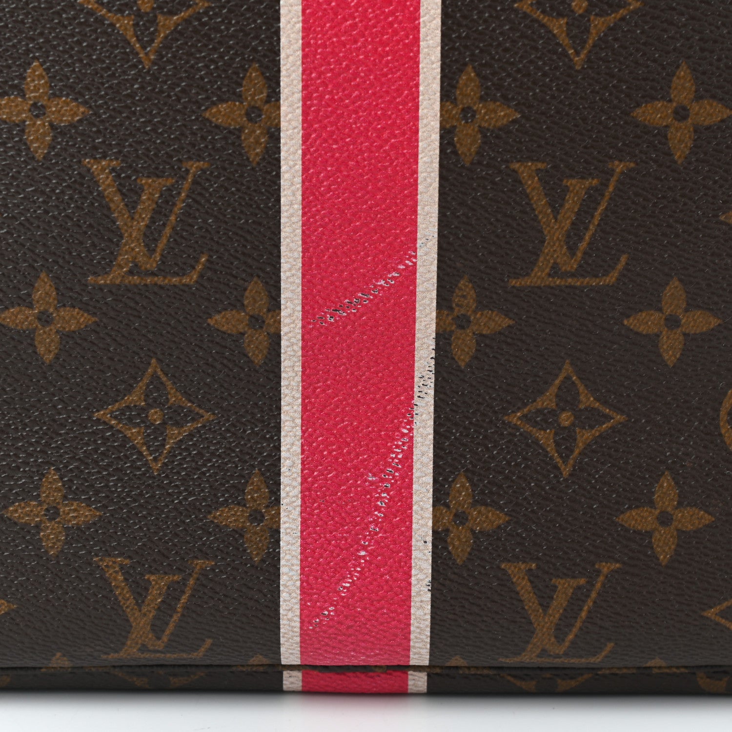Louis Vuitton Monogram My LV Heritage Neverfull MM Fuchsia White 11 of 12