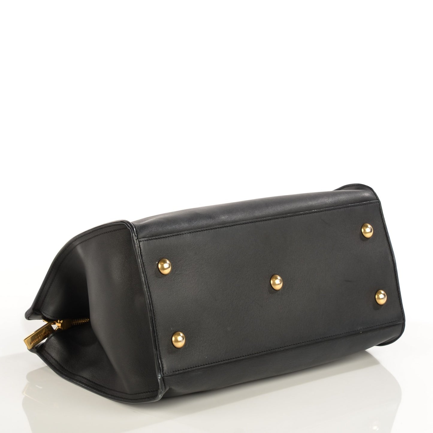 Calfskin Small Classic Y Cabas Black