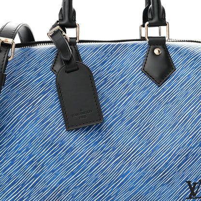 Louis Vuitton Epi Speedy Bandouliere 25 Denim Light 8 of 13