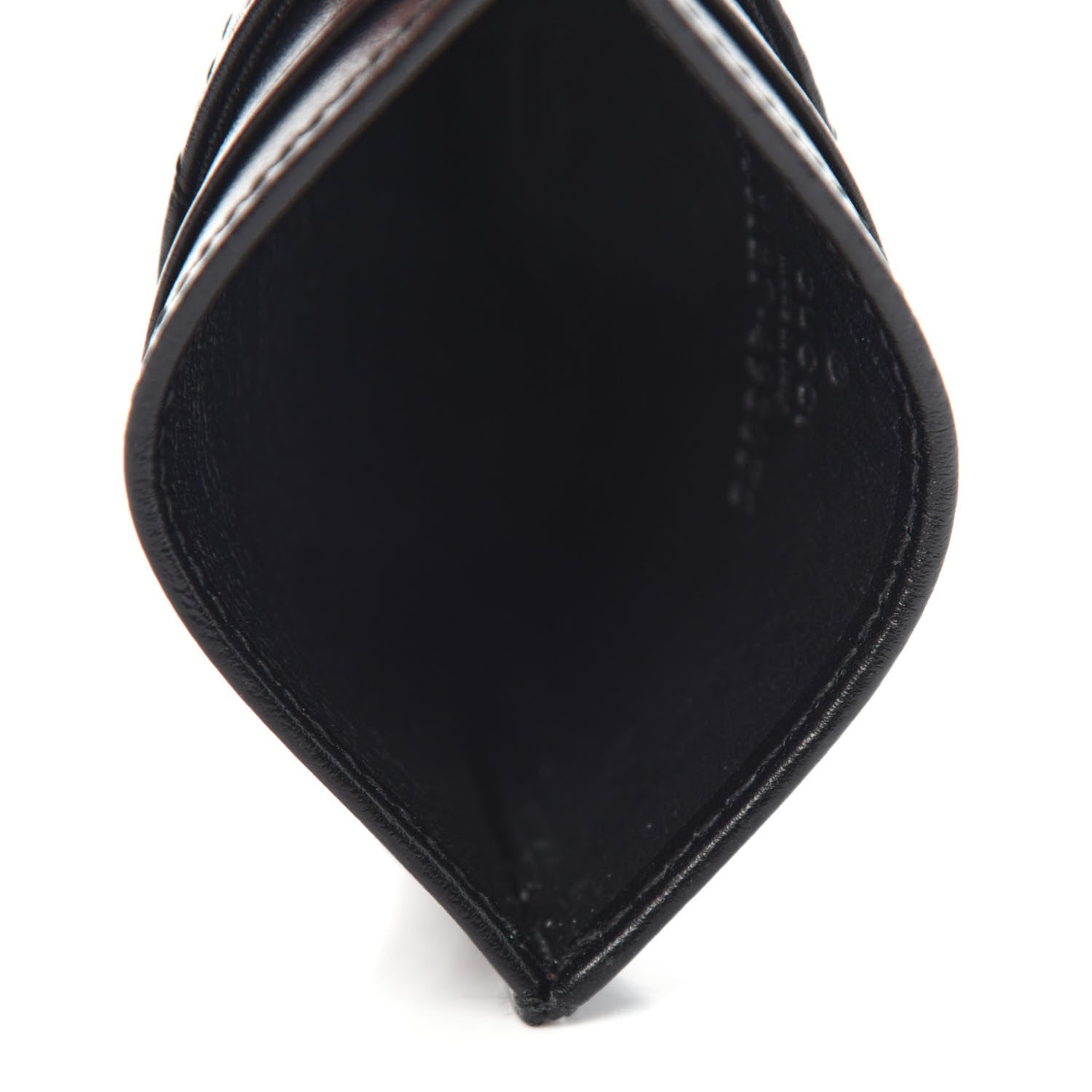 Gucci Calfskin Matelasse GG Marmont Card Holder Black 5 of 8