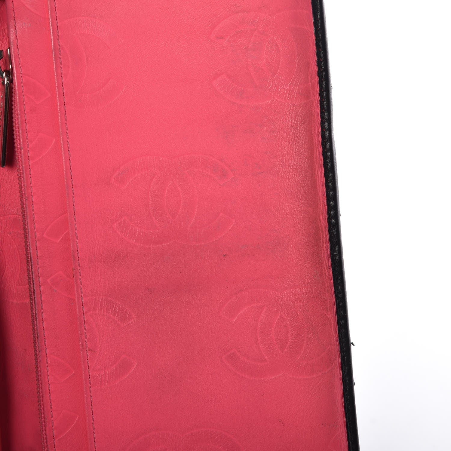 Chanel Calfskin Quilted Cambon Yen Wallet Black 9 of 14