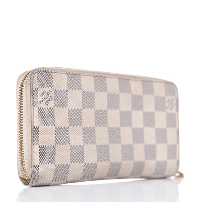 Louis Vuitton Damier Azur Zippy Wallet 3 of 16