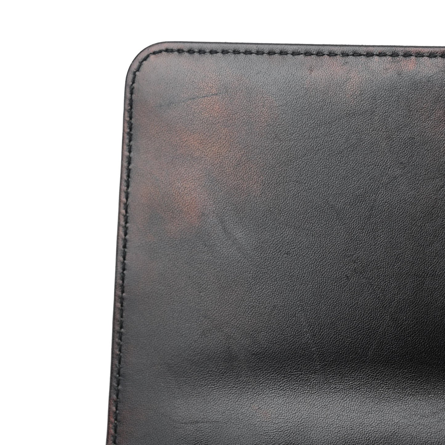 Patent Matelasse Monogram Large Vicky Chain Bag Black