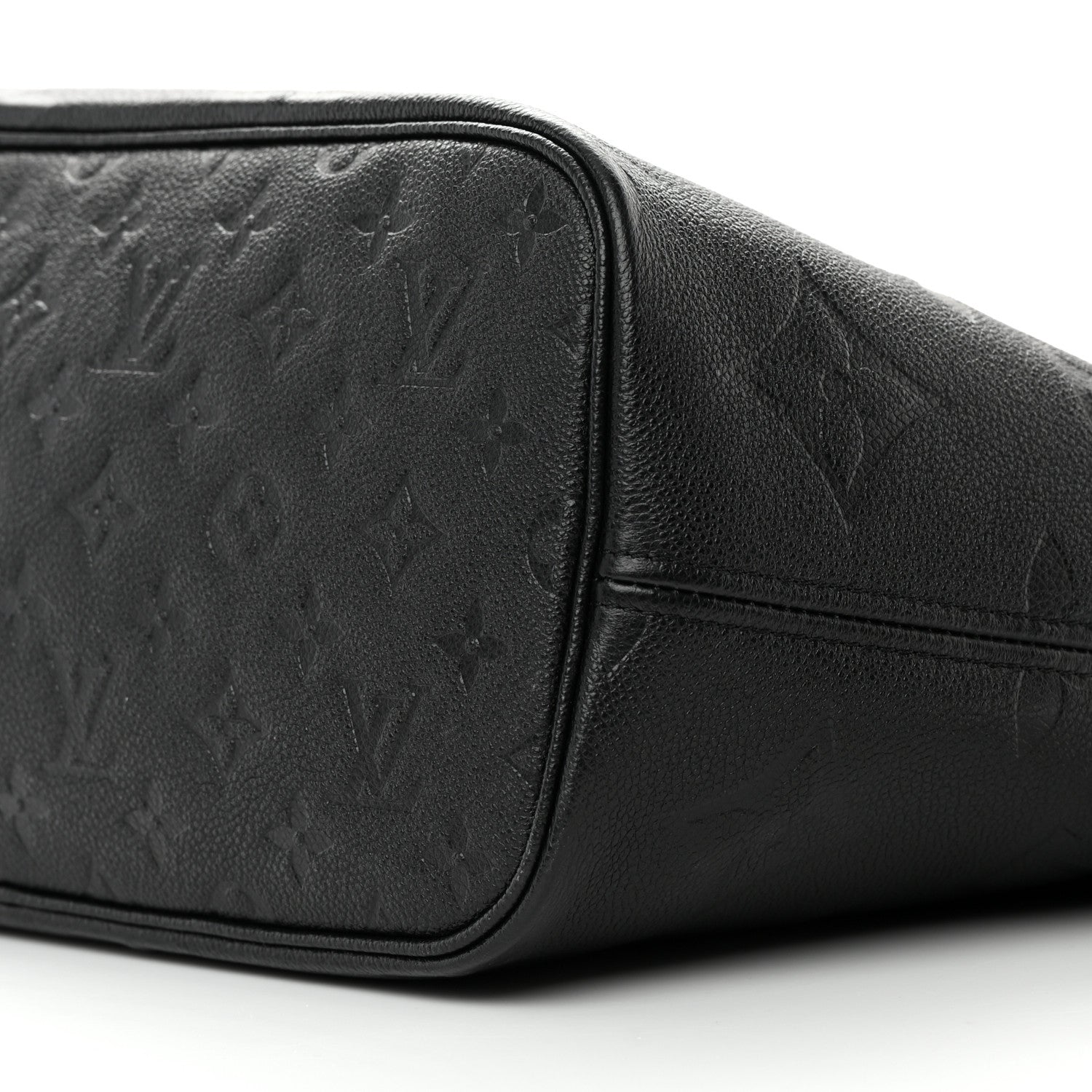 Louis Vuitton Empreinte Monogram Giant Neverfull MM Black 10 of 13