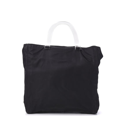 Prada Tessuto Nylon Lucite Tote Black 1 of 9