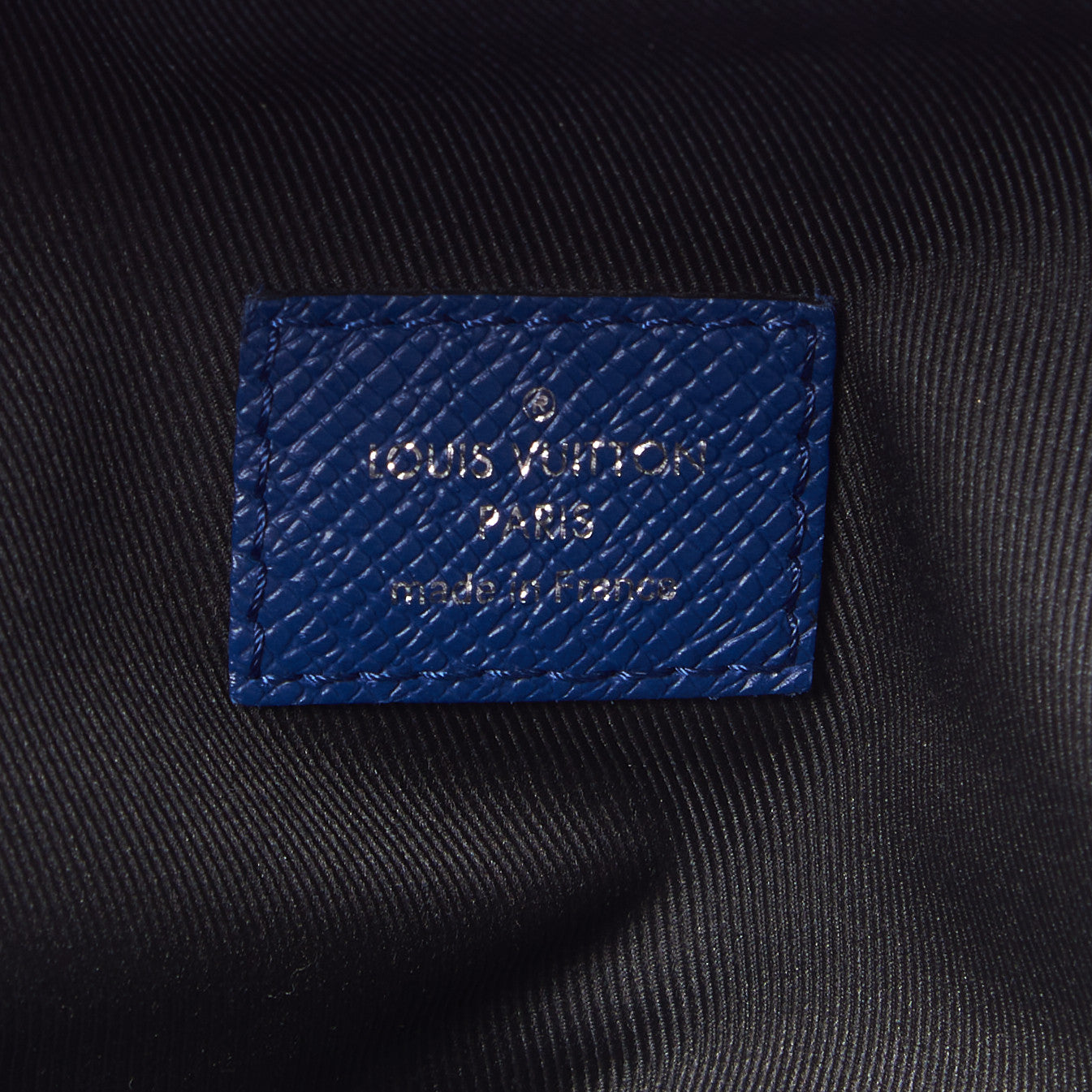 Taiga Monogram Discovery Backpack PM Cobalt