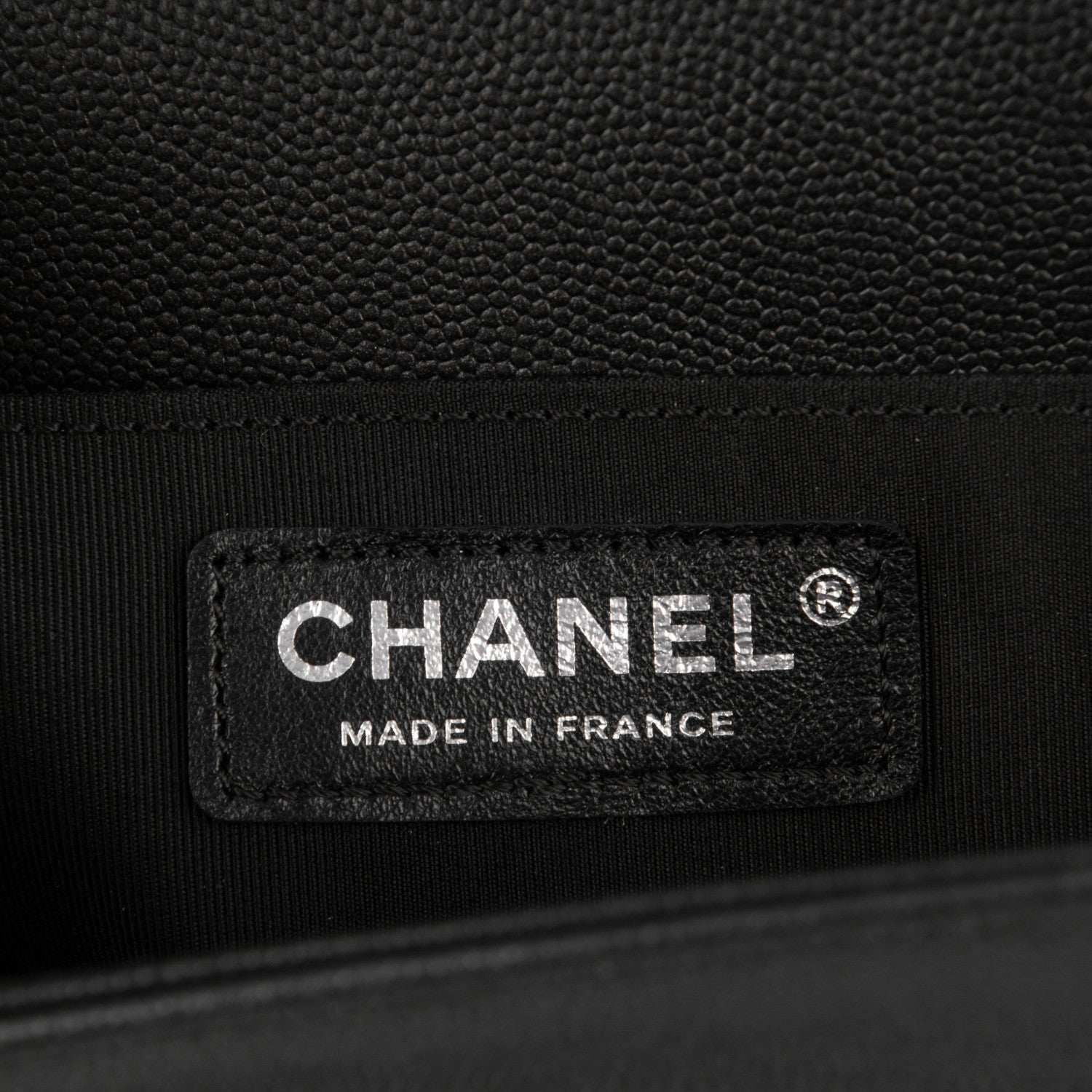 Chanel Caviar Quilted Medium Boy Flap So Black 6 of 7