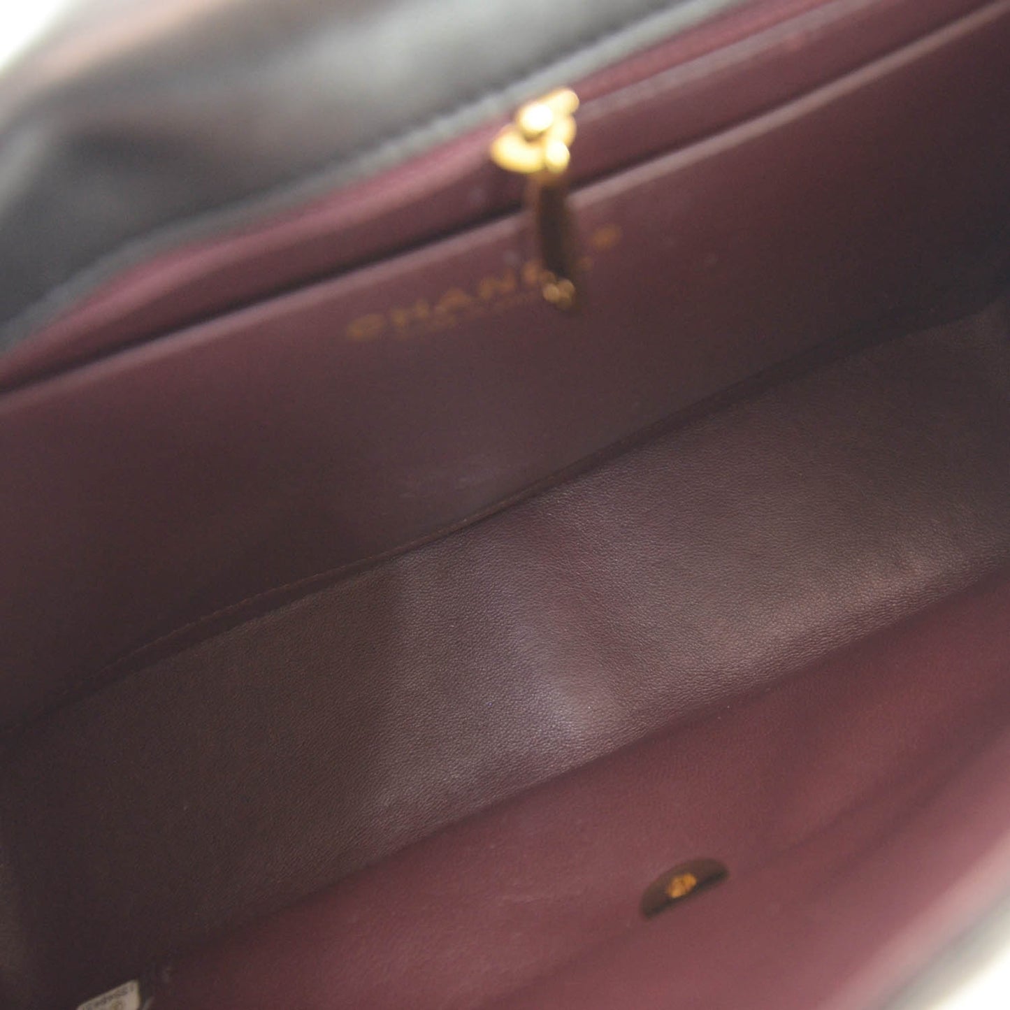 Lambskin Jumbo Single Flap Black