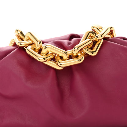 Bottega Veneta Calfskin The Pouch Chain Cinnabar 8 of 10
