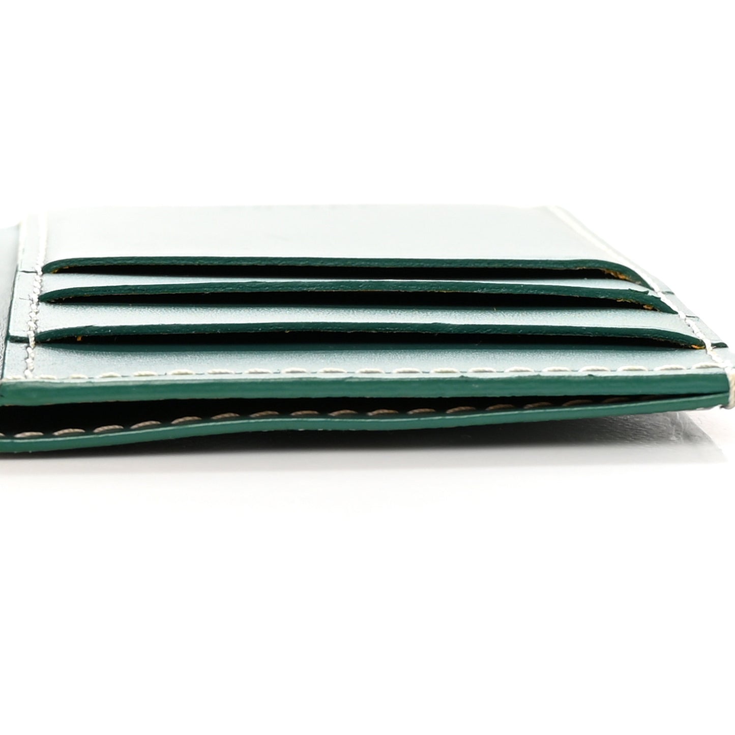 Goyardine Saint Pierre Card Holder Green