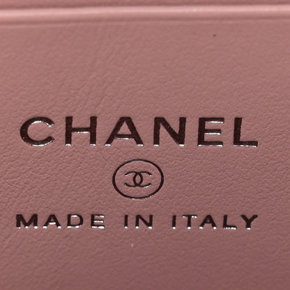 Chanel Caviar Quilted CC Mini Classic Backpack Pink 6 of 11