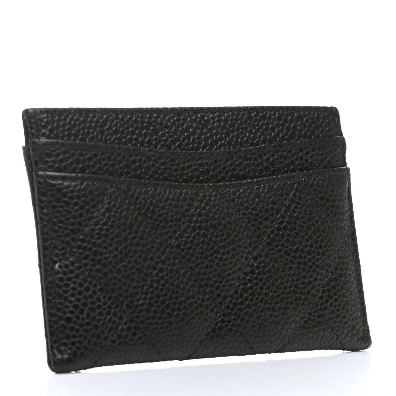 Chanel Caviar Quilted Card Holder Black 3 of 8