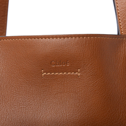 Chloe Smooth Calfskin Medium Milo Shopping Tote Caramel 10 of 10