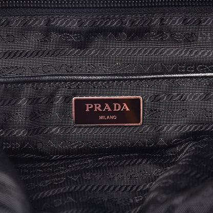 Prada Tessuto Nylon Saffiano Floral Print Tote Peonia 6 of 13