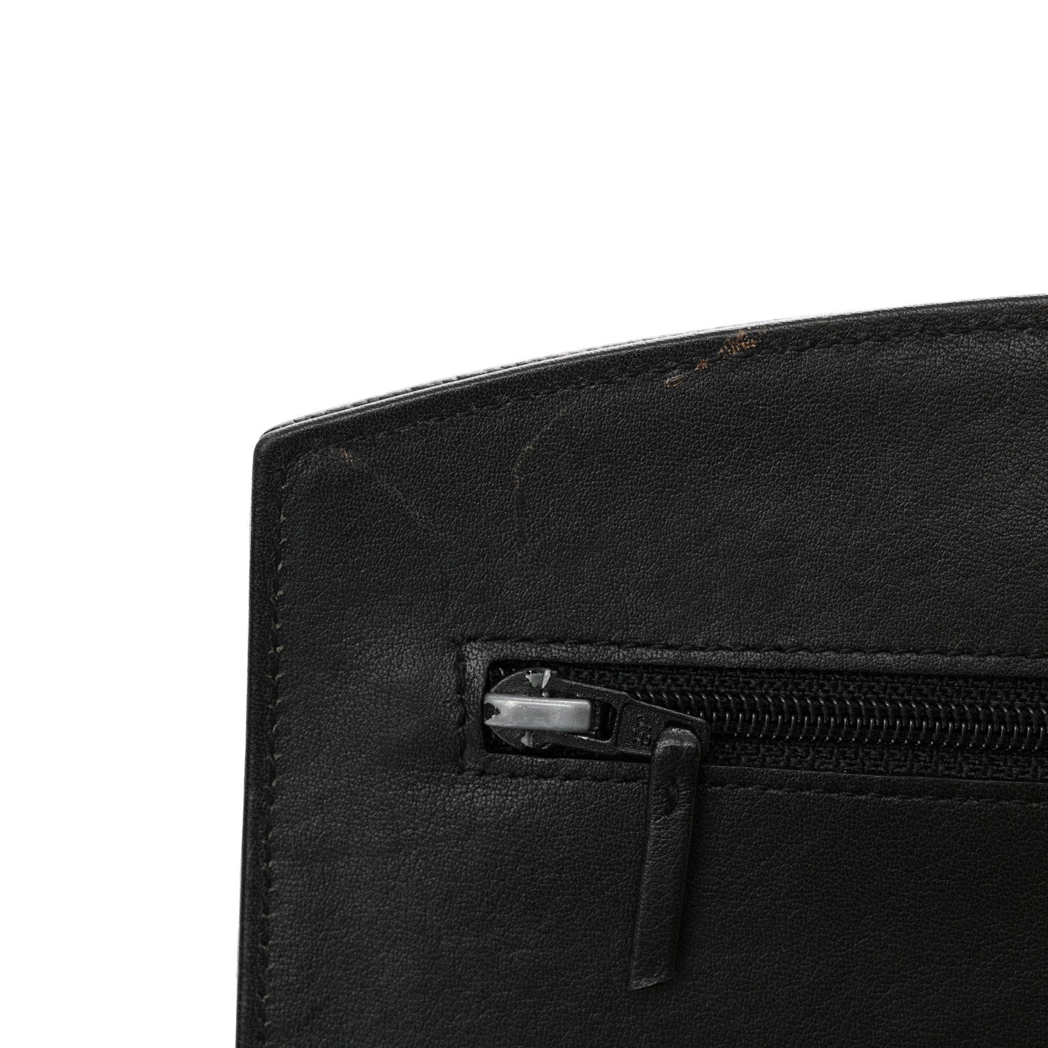 Chanel Caviar Sevruga Wallet on Chain WOC Black 12 of 15